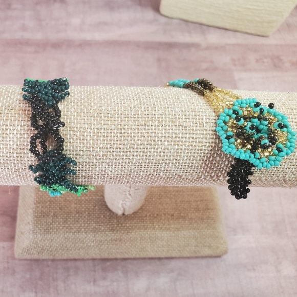 Sea bead slave bracelet - Picture 2 of 2